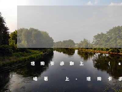 信用卡逾期上報數(shù)據(jù)庫接著還上-信用卡逾期上報數(shù)據(jù)庫接著還上