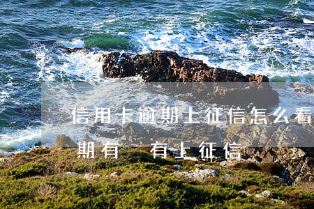 信用卡逾期上征信怎么看(怎么知道信用卡逾期有沒有上征信)