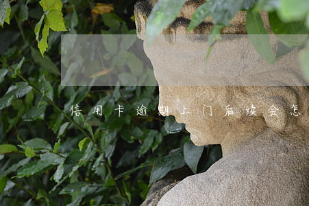 信用卡逾期上门后续会怎么样