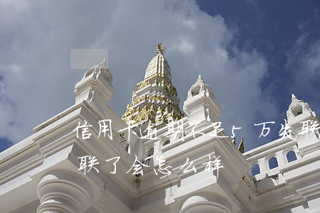 信用卡逾期不足5万失联(信用卡逾期半年失联了会怎么样)