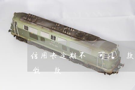 信用卡逾期不還可以貸款嗎(有信用卡逾期還能貸款嗎)