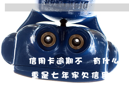 信用卡逾期不還有什么后果最嚴(yán)重是七年牢(欠信用卡逾期一年多會(huì)坐牢嗎)