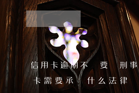 信用卡逾期不還要負刑事責任嗎(逾期還信用卡需要承擔什么法律責任)