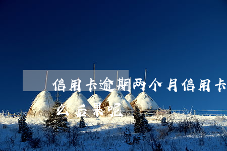 信用卡 逾期两个月（信用卡逾期两个月会有什么后果呢）