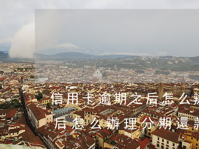 信用卡逾期之后怎么辦理分期(信用卡逾期之后怎么辦理分期還款)