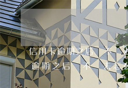 信用卡逾期之后還不進去怎么回事-信用卡逾期之后還不進去怎么回事兒