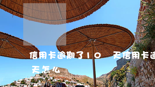 信用卡逾期了10來天(信用卡逾期了10來天怎么還)