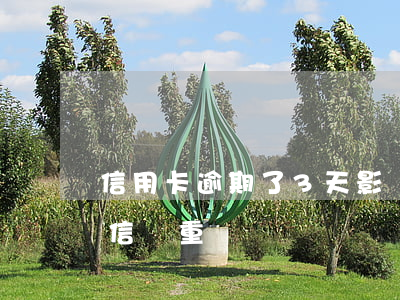 信用卡逾期了3天影響征信嗎(逾期三天上征信嚴重嗎)
