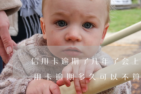 信用卡逾期了几年了会上征信吗-征信中信用卡逾期多久可以不算