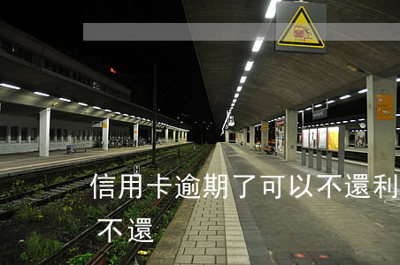 信用卡逾期了可以不還利息嗎(欠信用卡逾期不還)