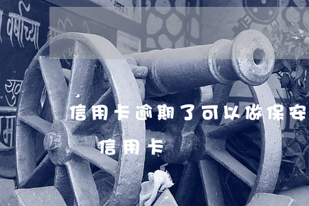 信用卡逾期了可以做保安嗎(保安為什么不能辦信用卡)