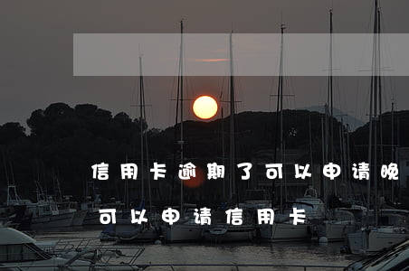 信用卡逾期了可以申请晚点还不(有逾期多久可以申请信用卡)