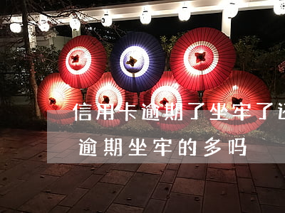 信用卡逾期了坐牢了还要用还吗-因信用卡逾期坐牢的多吗