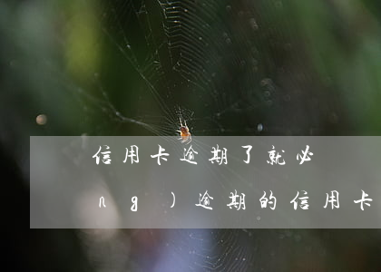 信用卡逾期了就必須辦分期嗎-已經(jīng)逾期的信用卡如何辦理分期