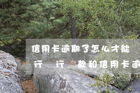 信用卡逾期了怎么才能聯(lián)系銀行 銀行貸款和信用卡逾期了怎么辦