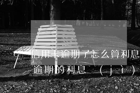 信用卡逾期了怎么算利息(民法典銀行信用卡逾期的利息計(jì)算方法)