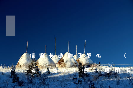 信用卡逾期了怎么維護(hù)自己的權(quán)益-信用卡逾期了怎么維護(hù)自己的權(quán)益呢