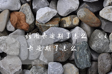 信用卡逾期了怎么調(diào)解(還信用卡逾期了怎么辦)