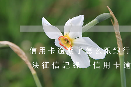 信用卡逾期了怎么跟銀行協(xié)商解決征信記錄-信用卡逾期了怎么跟銀行協(xié)商解決征信記錄問(wèn)題