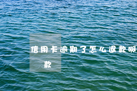 信用卡逾期了怎么退款啊(逾期的信用卡如何還款)