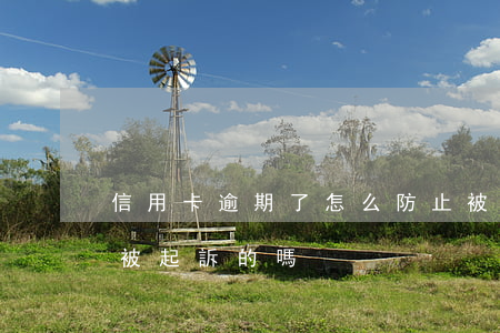 信用卡逾期了怎么防止被起訴(有信用卡逾期被起訴的嗎)