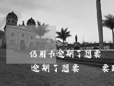 信用卡逾期了想要還錢要到哪里還-信用卡逾期了想要還錢要到哪里還呢