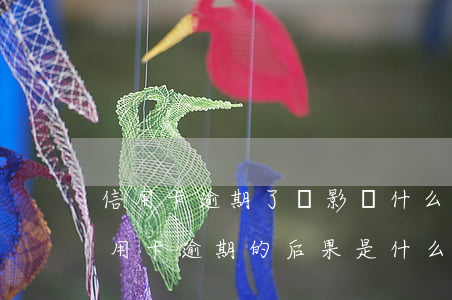 信用卡逾期了會影響什么影響(貸款逾期與信用卡逾期的后果是什么)