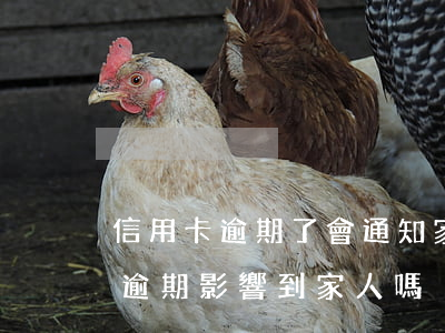 信用卡逾期了會通知家里人么(一個人信用卡逾期影響到家人嗎)