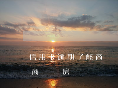 信用卡逾期了能商貸買房嗎(信用卡逾期了能商貸買房嗎)