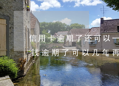 信用卡逾期了还可以一次性还骂-欠信用卡钱逾期了可以几年再还吗?