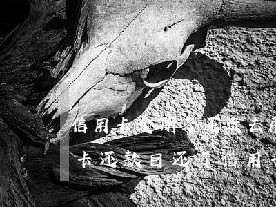 信用卡逾期了还进去刷不出来-还没到信用卡还款日还了信用卡立马刷掉