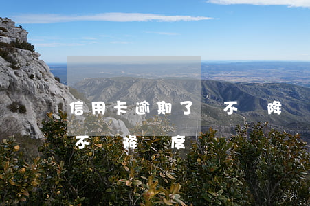 信用卡逾期了還不會降額度(信用卡逾期了還不會降額度嗎)