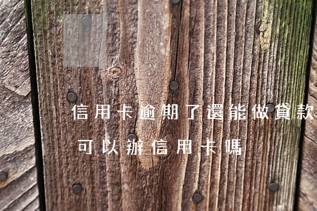 信用卡逾期了還能做貸款嗎(信用卡逾期后還可以辦信用卡嗎)