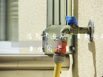 信用卡逾期了還能延期還款嗎(逾期后還能申請信用卡嗎)