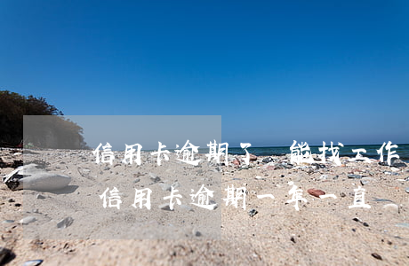 信用卡逾期了還能找工作嗎(一直有工作但是信用卡逾期一年一直沒(méi)還錢(qián))