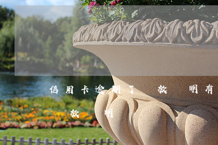 信用卡逾期了釋放證明有用嗎（信用卡逾期了釋放證明）