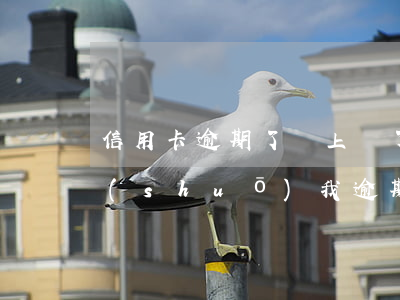 信用卡逾期了馬上還了(為什么還了信用卡,說(shuō)我逾期了)