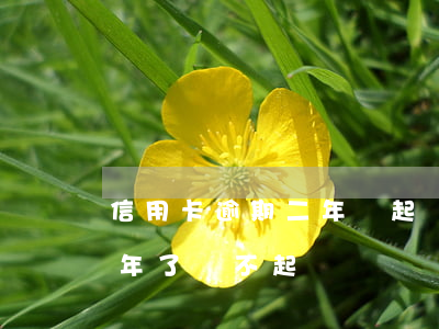 信用卡逾期二年會起訴(為什么信用卡逾期一年了,還不起訴)