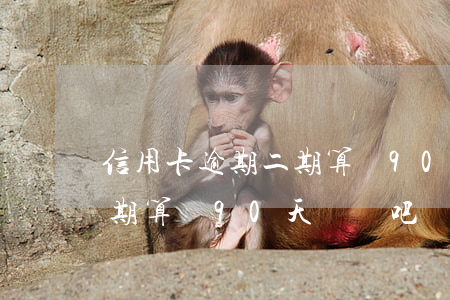 信用卡逾期二期算滿90天嗎(信用卡逾期二期算滿90天嗎貼吧)