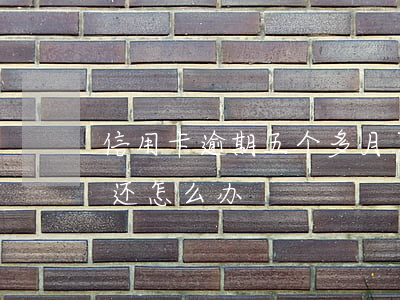 信用卡逾期五个多月了(欠信用卡5个月没有还怎么办)