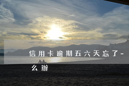 信用卡逾期五六天忘了-信用卡逾期6天怎么辦
