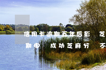 信用卡逾期五年后影響芝麻分-芝麻信用逾期申訴成功芝麻分會不會增加