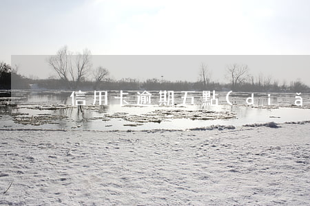 信用卡逾期五點(diǎn)