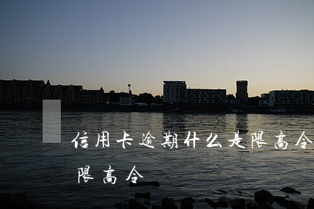 信用卡逾期什么是限高令(信用卡逾期什么是限高令)