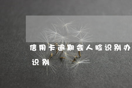 信用卡逾期会人脸识别(办信用卡要不要人脸识别)