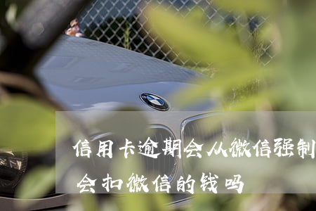 信用卡逾期会从微信强制扣吗(欠信用卡银行会扣微信的钱吗)