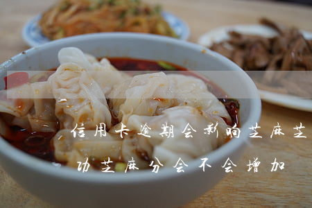 信用卡逾期会影响芝麻(芝麻信用逾期申诉成功芝麻分会不会增加)