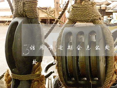 信用卡逾期会怎么处理(信用卡逾期都是怎么处理的)