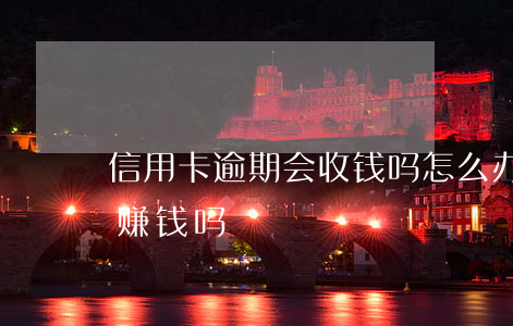 信用卡逾期会收钱吗怎么办-搞信用卡逾期赚钱吗