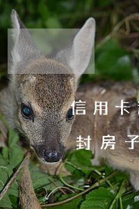 信用卡逾期住房會查封嗎(信用卡嚴重逾期會封房子嗎)